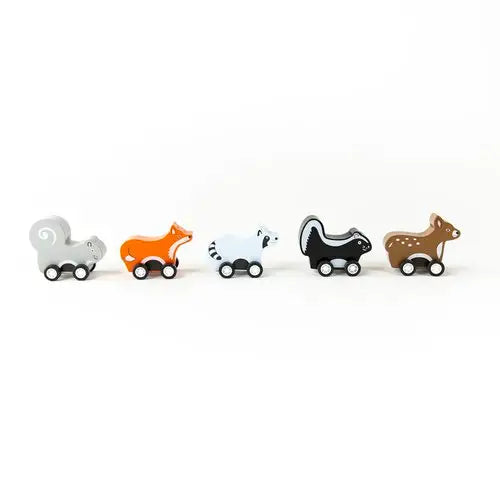 Mini Woodland Pull Back Rollers