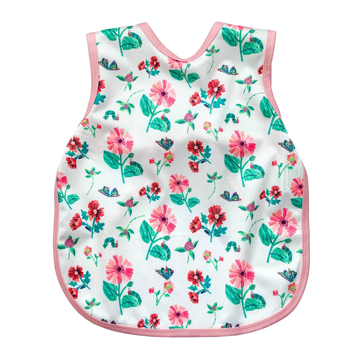 Pink Floral Caterpillar Bapron