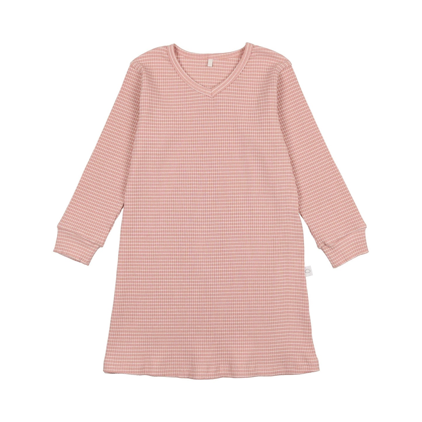 Striped Lounge Dress- Pink