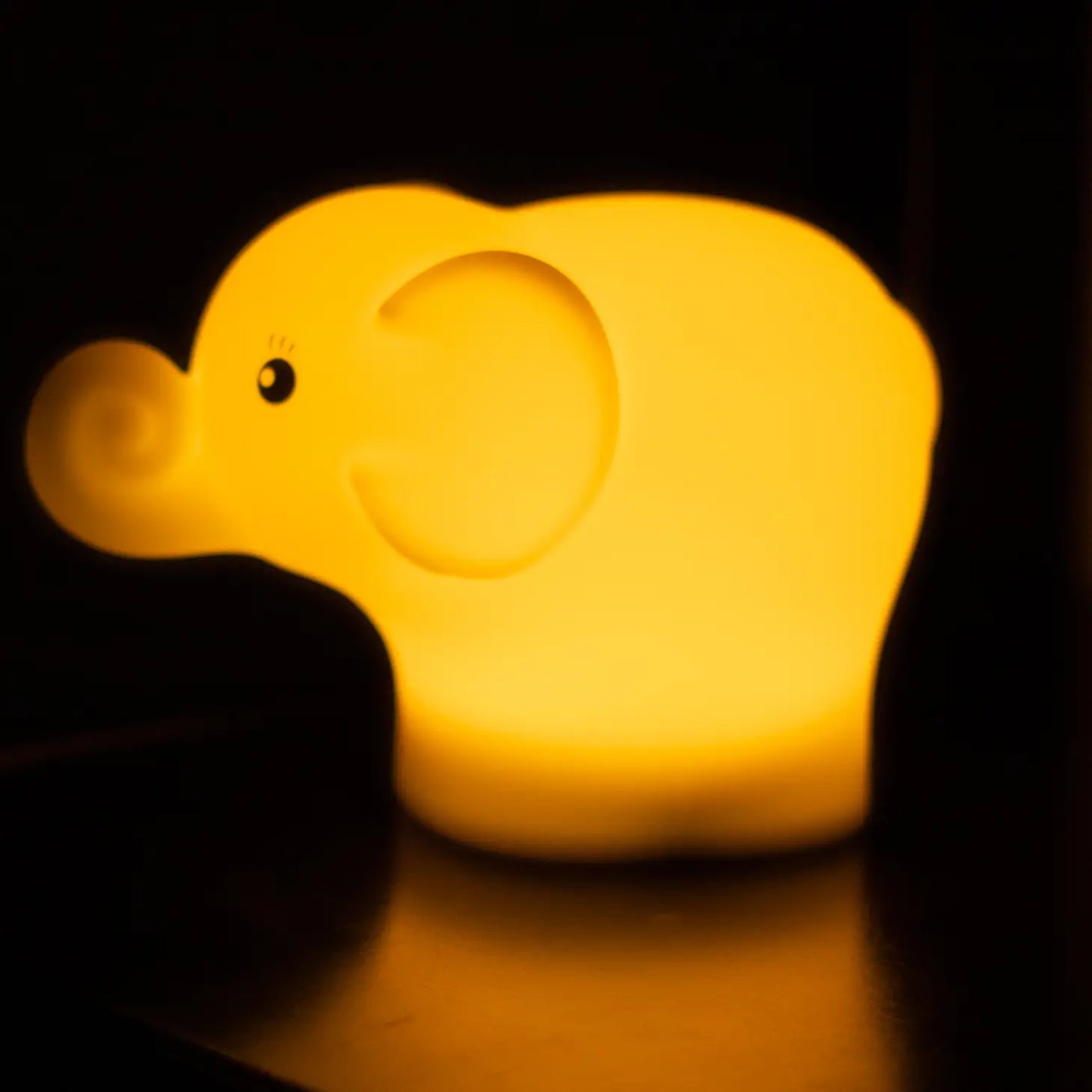 LED Color Changing Silicone Night Lights | Elephant
