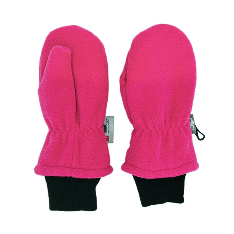 Fleece Mittens| Hot Pink