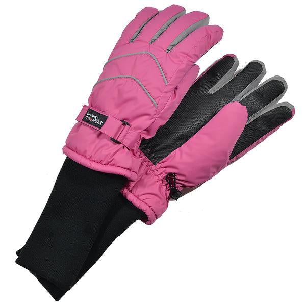 Snow Stopper Winter, Water Resistant Nylon Gloves for Kids | Ages 4-12Yrs