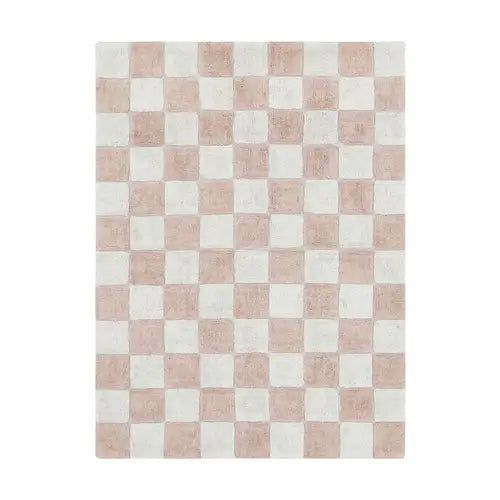 Rose Checker Board Rug