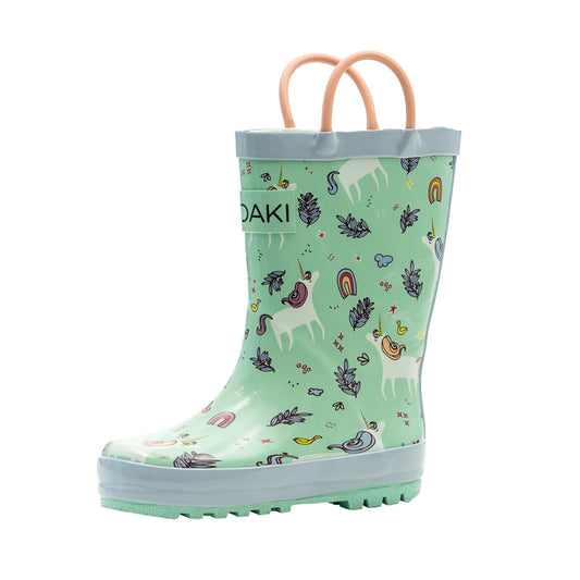 Oaki Loop Handle Rainboots | Snooty Unicorn