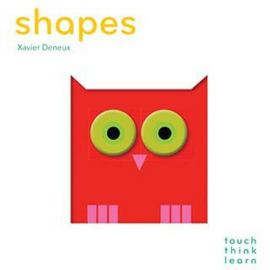 Touch Think Learn Board Book | Shapes, Colors + Numbers