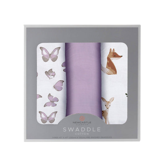 Mountain Meadow Swaddle 3 Pack