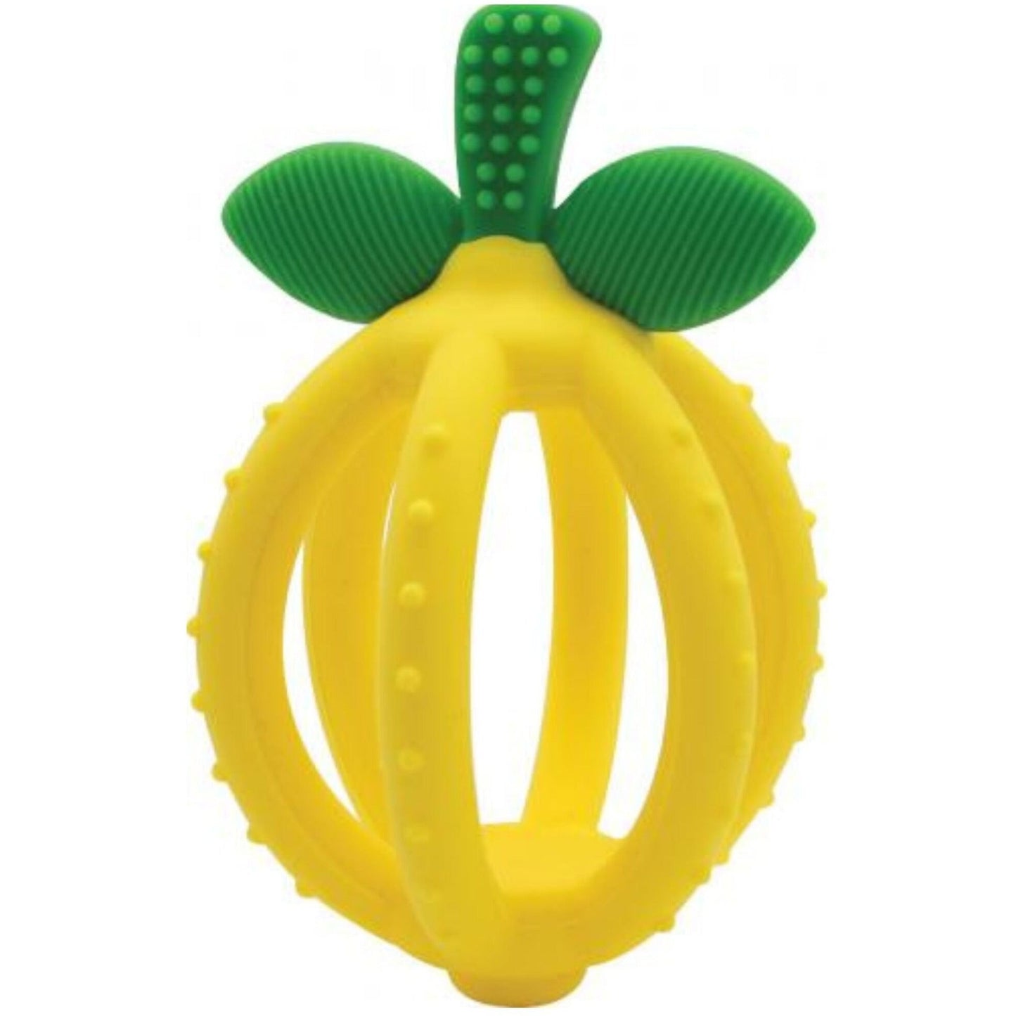 Lemon Drop Teething Ball and Training Toothbrush