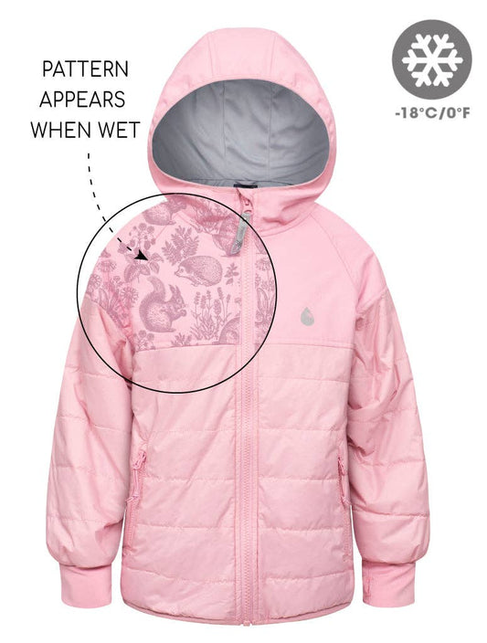 Hydracloud Puffer Jacket - Ballet Pink | Waterproof Windproof Eco