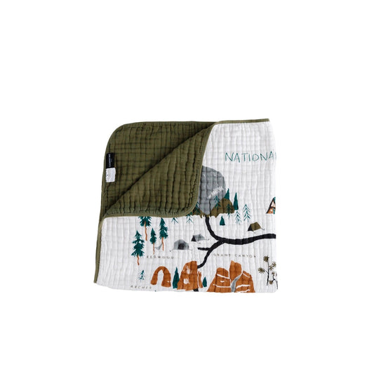 Muslin Reversible Quilt | National Parks