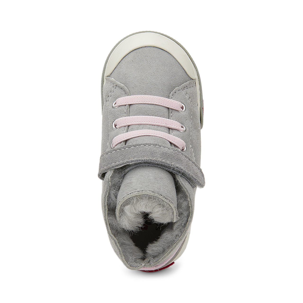 See Kai Run Hightop Shearling Sneaker | Devon Gray