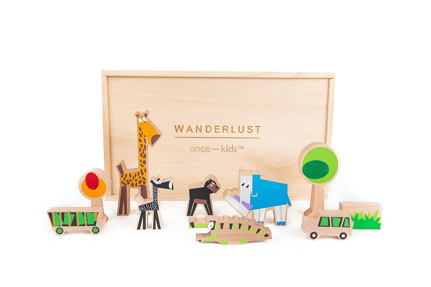 Wanderlust SAFARI Wooden Activity Set