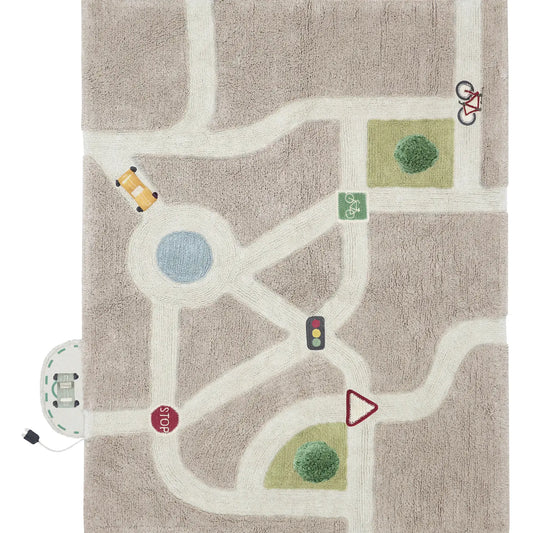 Washable Play Rug Eco-City