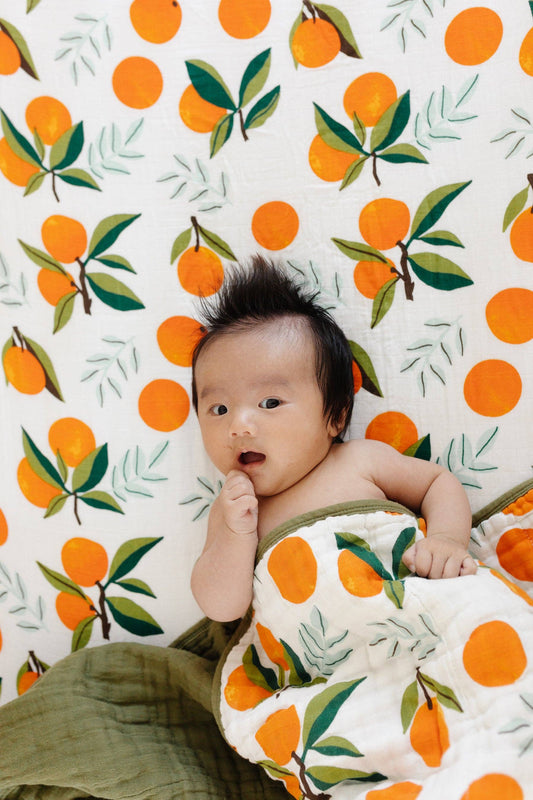 Muslin Reversible Quilt | Clementine