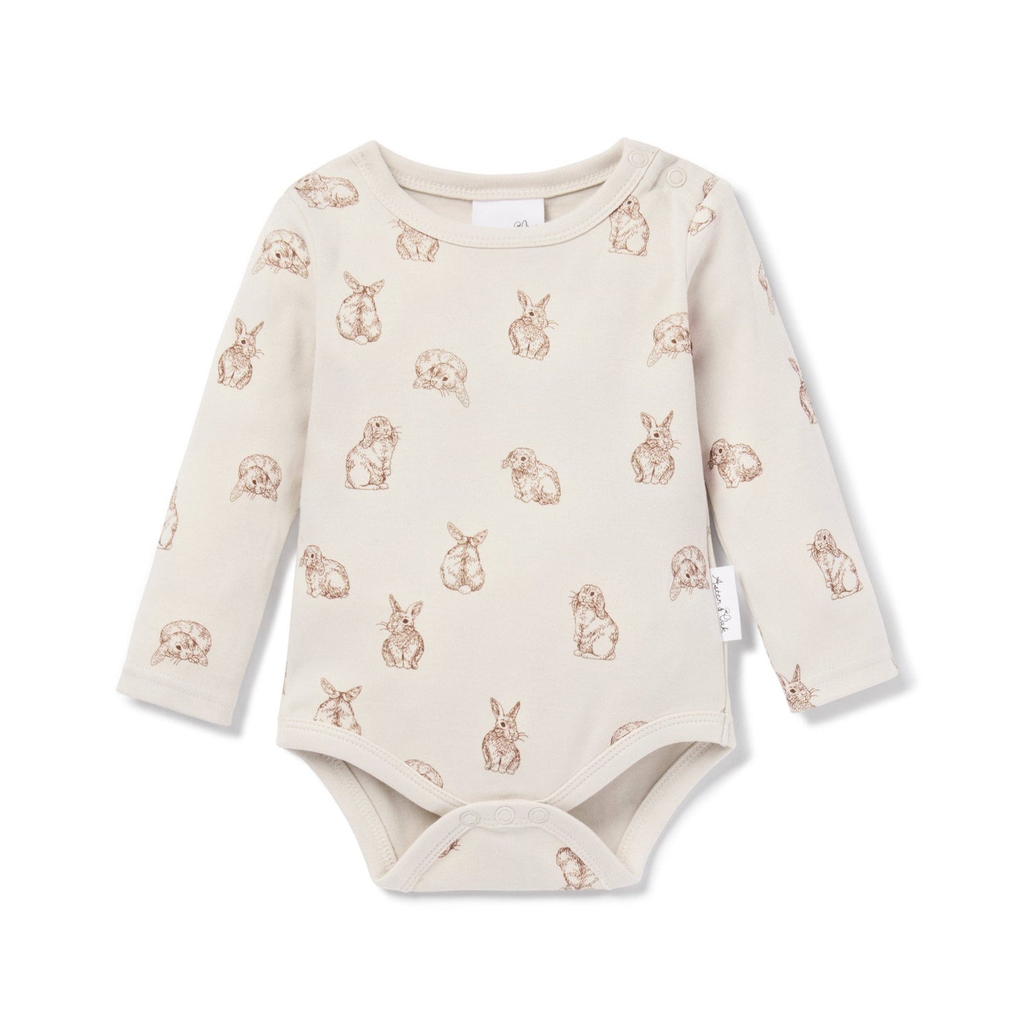 Bunny AOP Onesie + Harem Pant Set