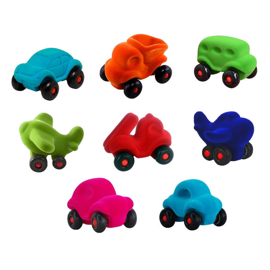 Natural Soft Rubber Little Vehicles