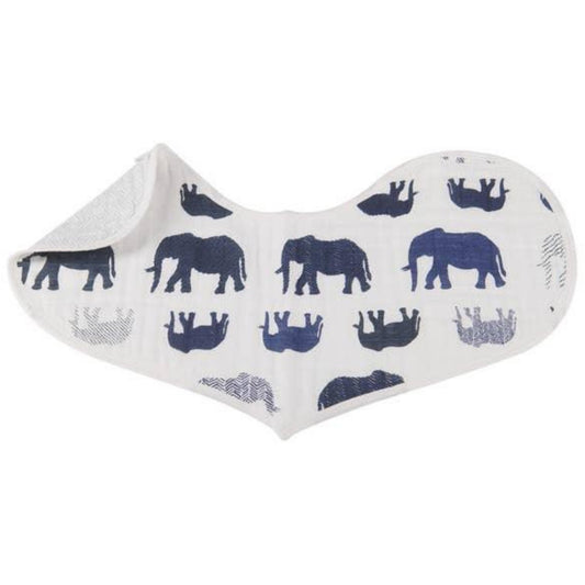 Cotton Muslin Heart Bib | In the Wild Elephants