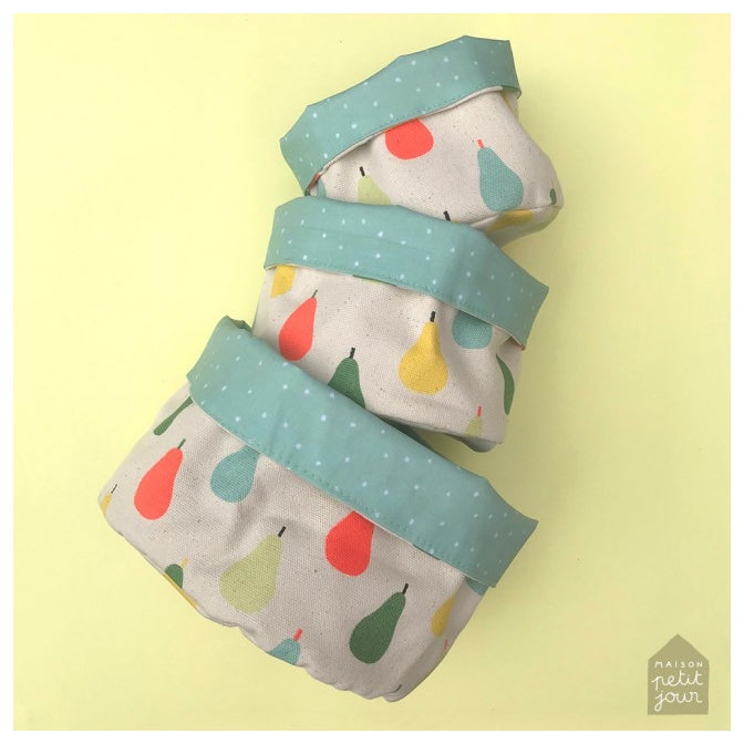 Round Mini Bins | Pear