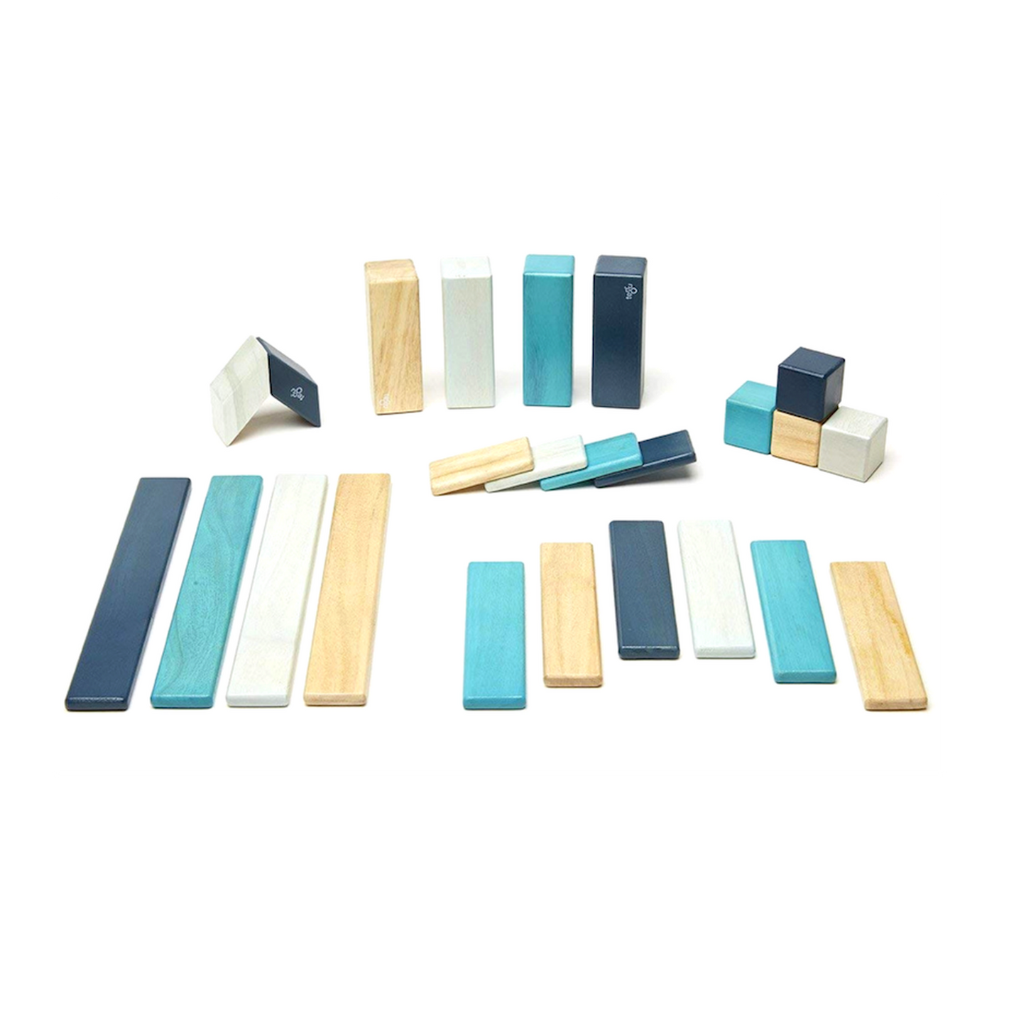 Tegu Magnetic Wooden Blocks - 24 Piece Set