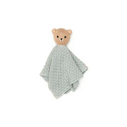 BEAR DOU DOU - sky blue & natural Lovey