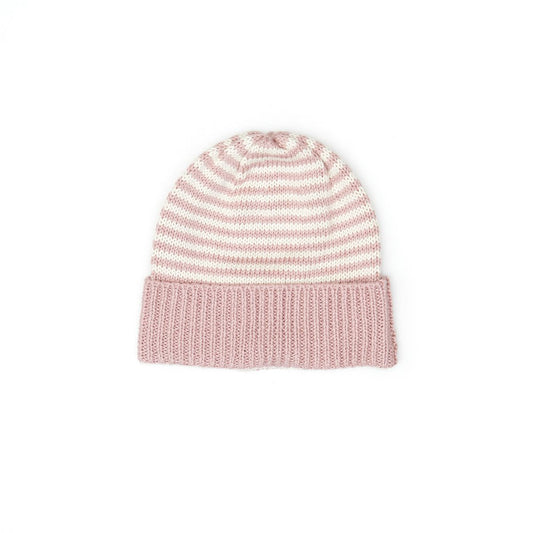 Little Noah | knitted beanie pink