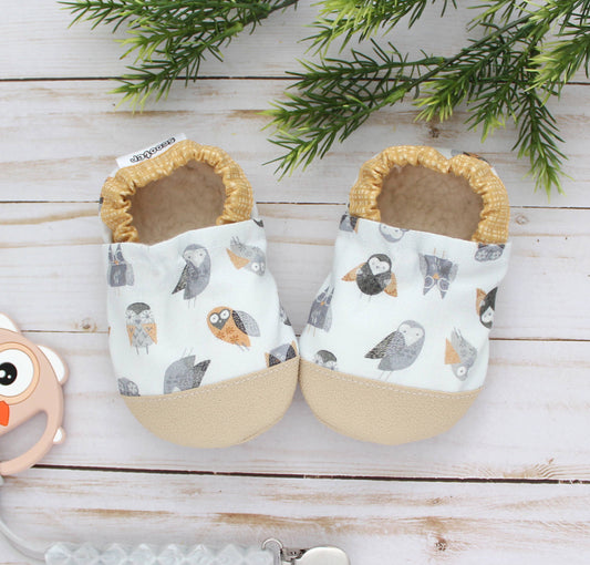 Hoot Hoot Owl Baby Shoes