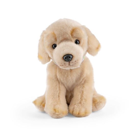 Living Nature Golden Lab Puppy with Sound Plush