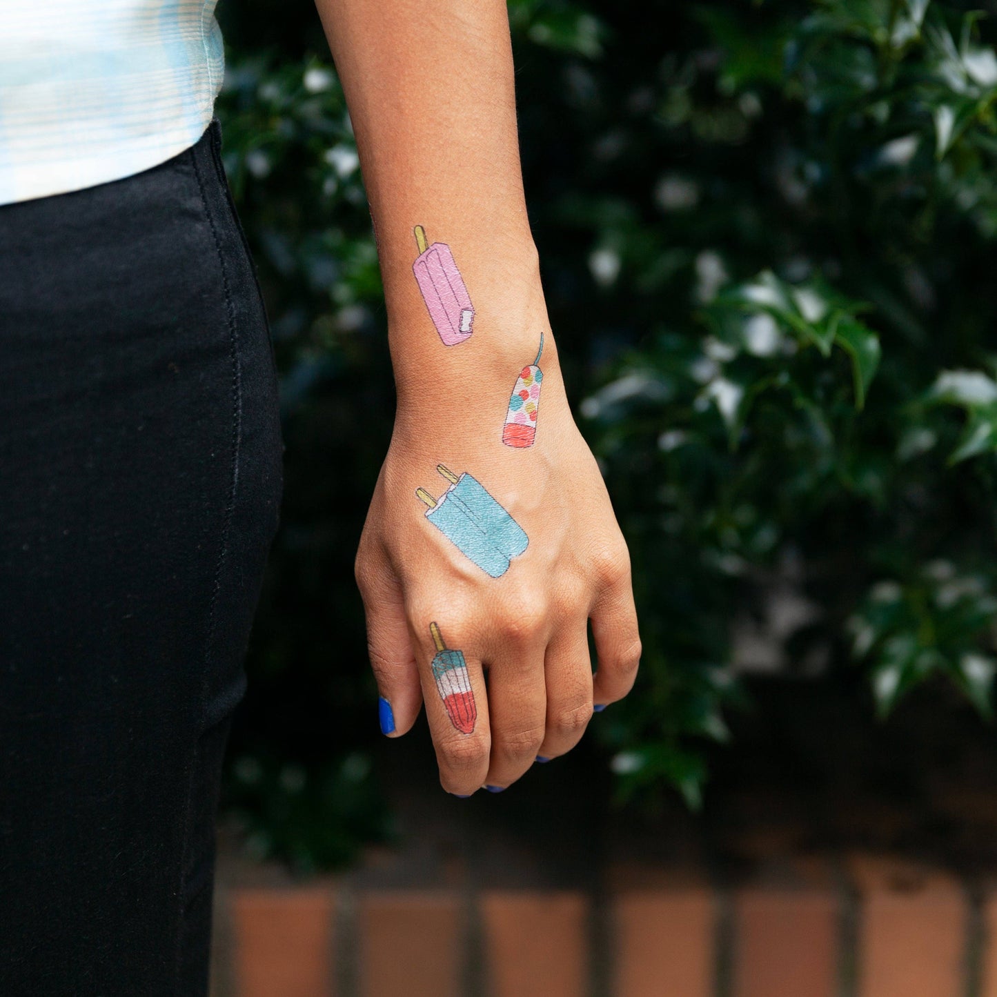 Popsicles Tattoo Pair