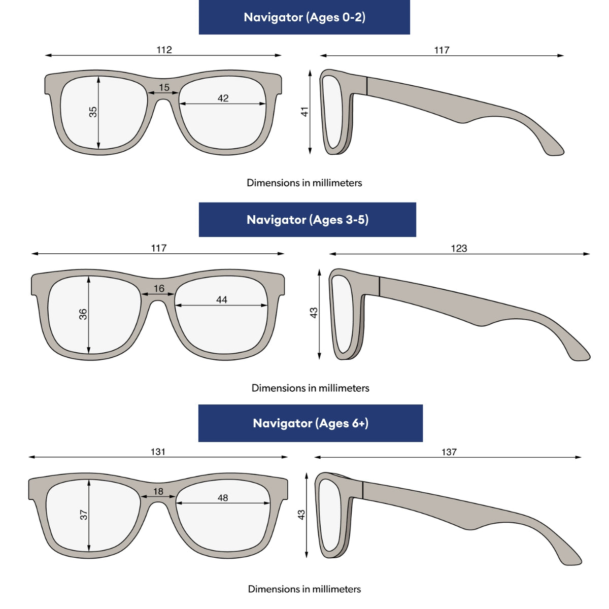 Kids Eco Collection: Navigator Sunglasses in Classic Tortoise