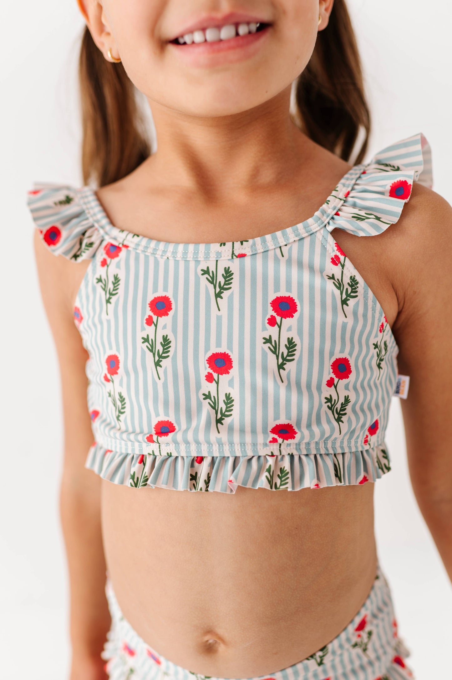 Two Piece Isla Swimsuit - Seaside Blooms 