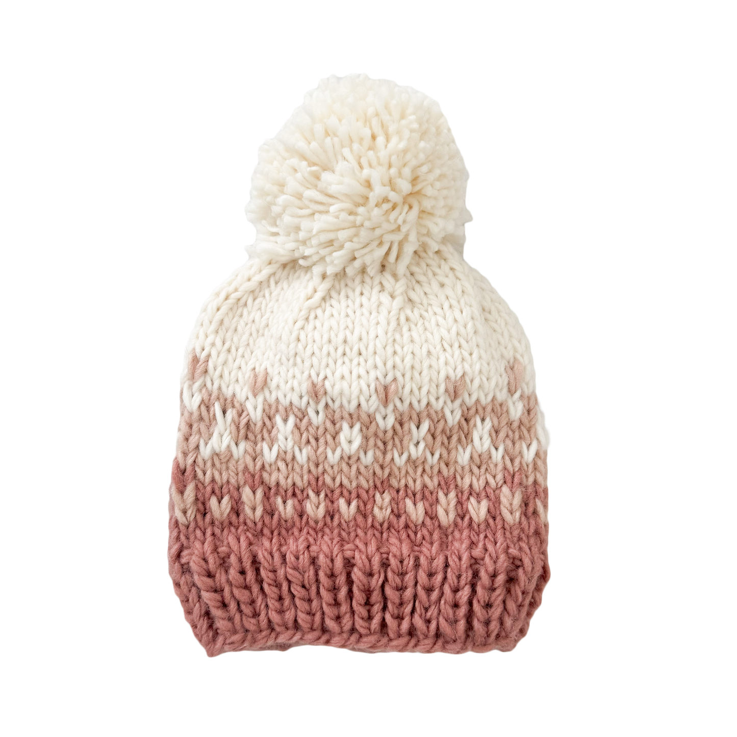 Nell Stripe Hat, Rose/Blush | Kids and Baby Hat