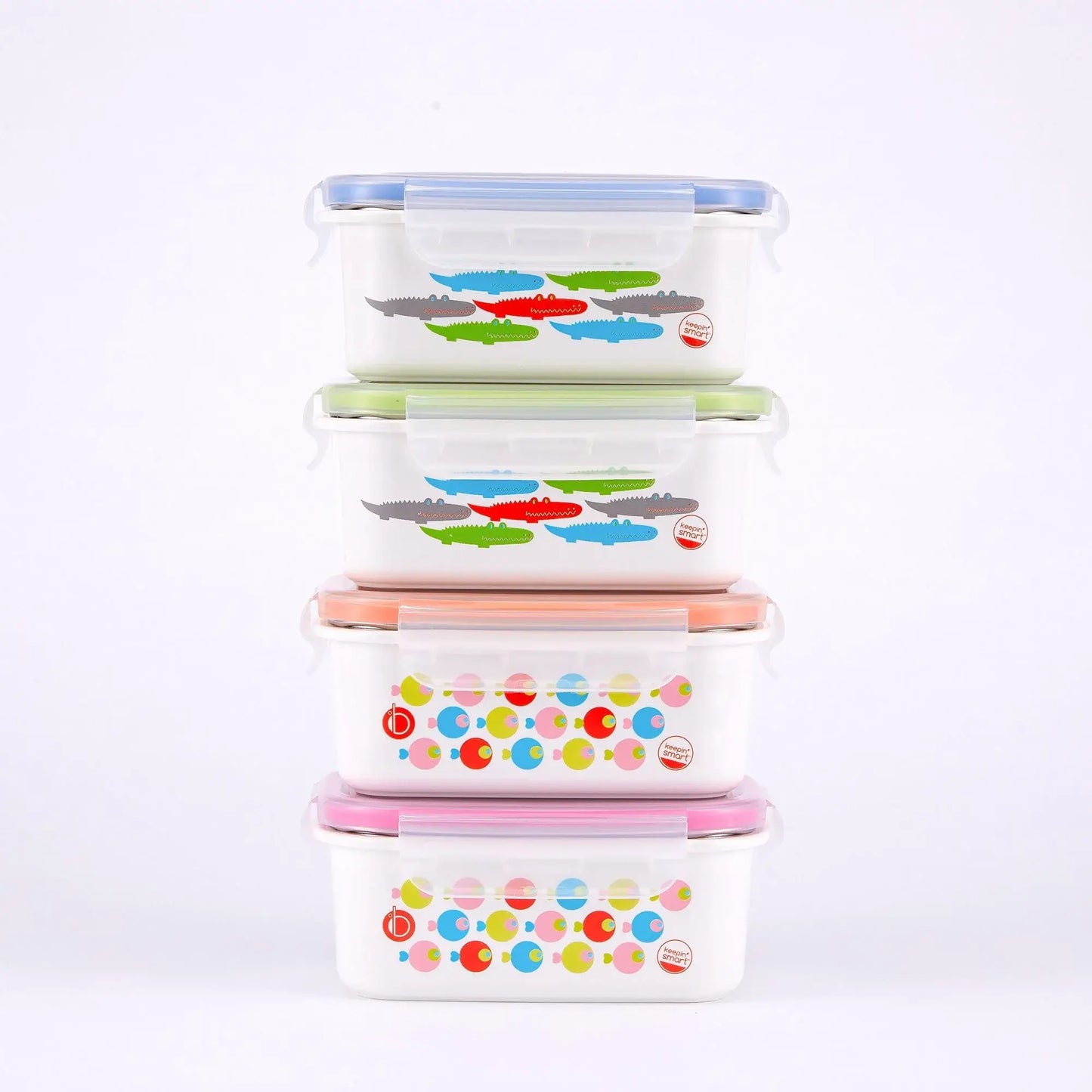 16 oz Stainless Steel Lunch Bento w/ Leakproof Lid
