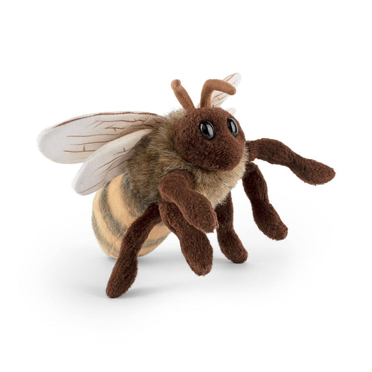 Living Nature European Honey Bee Plush Stuffed Animal Toy