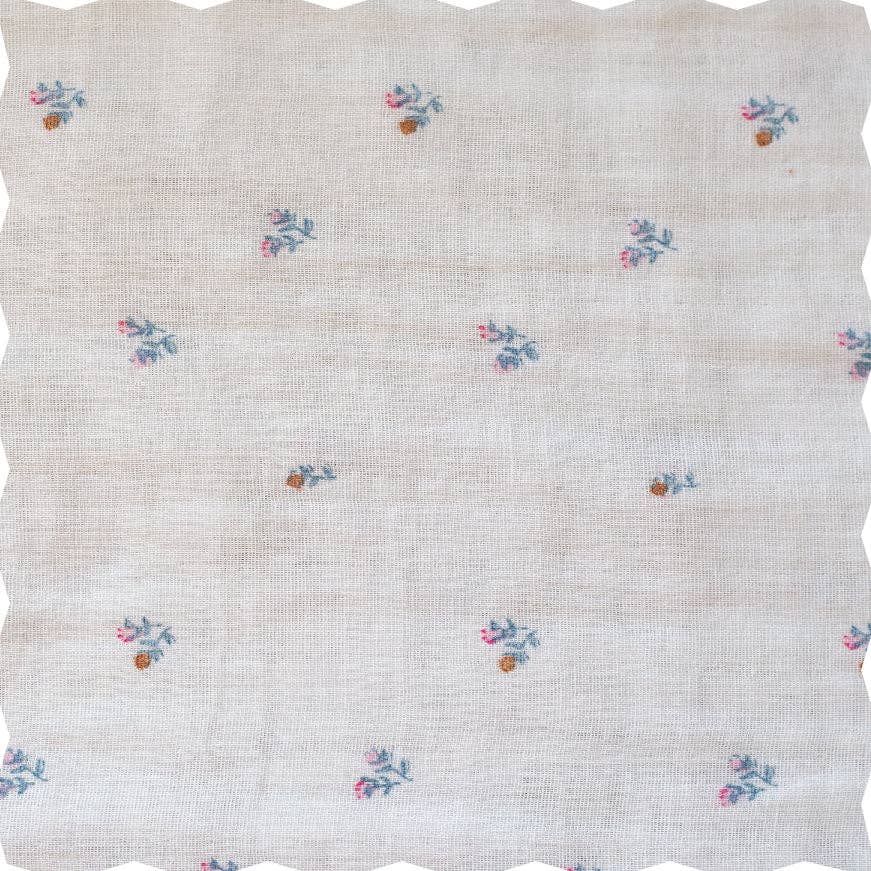 Girls Hannah Dress with Flutter Sleeves | Petit Floret