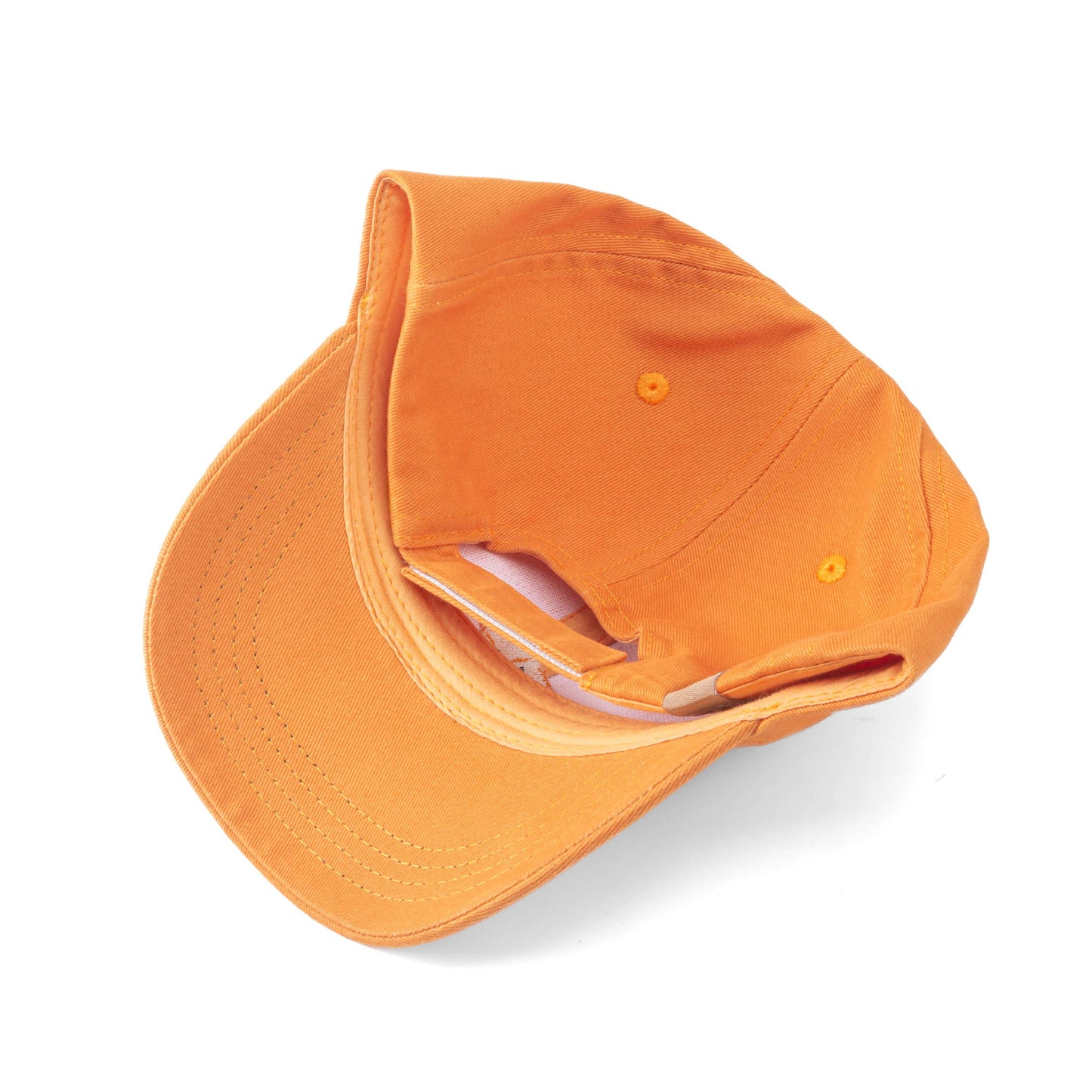 Kids Baseball Cap - Fox Patch - Orange
