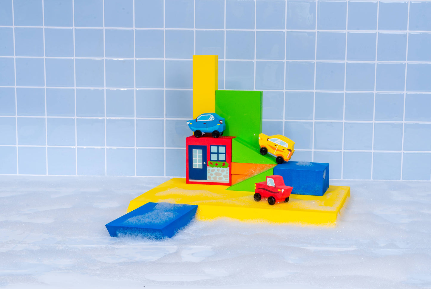 BathBlocks Floating Cars Set