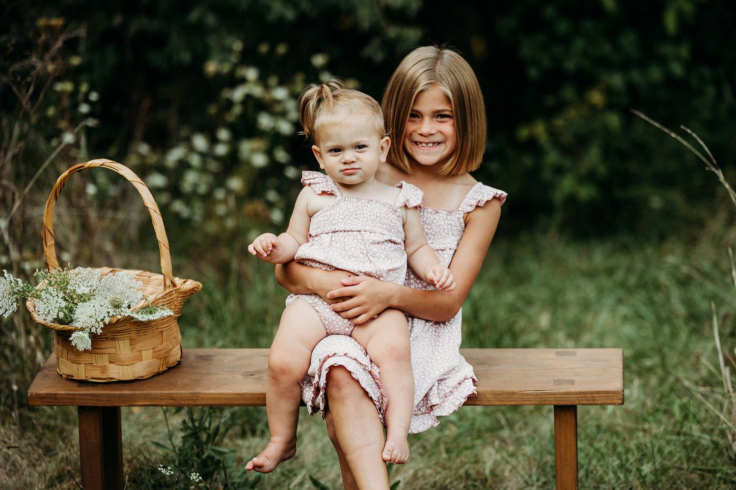 Taffy Floral | Kids' Organic Muslin Summer Dress