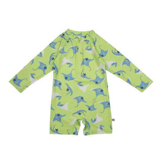 Baby Rashguard One Piece Printed Swimsuit - Sid Stingray