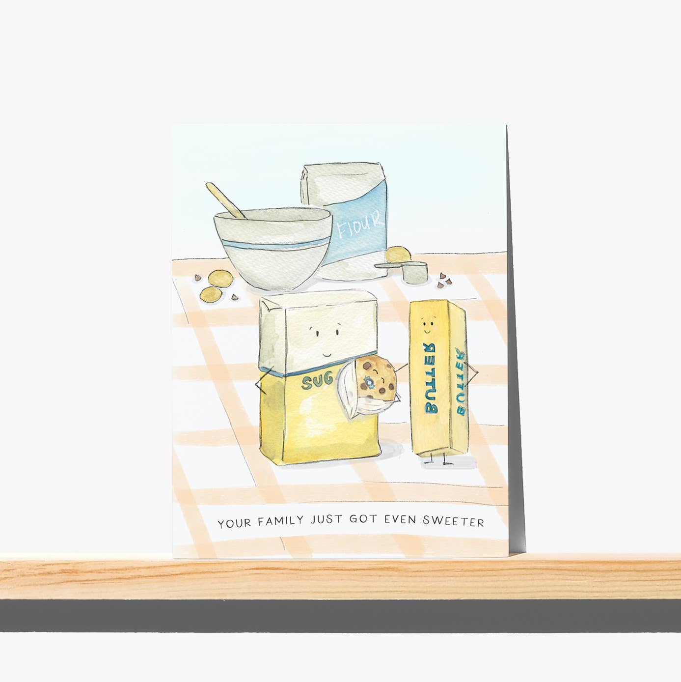 Greeting Card  - Sweet Addition - Baby Card