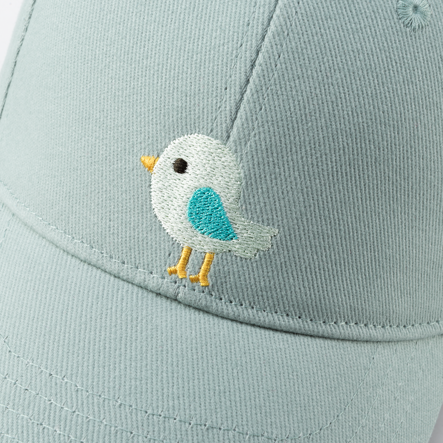 Kids Baseball Hat - Birdie Patch - Blue