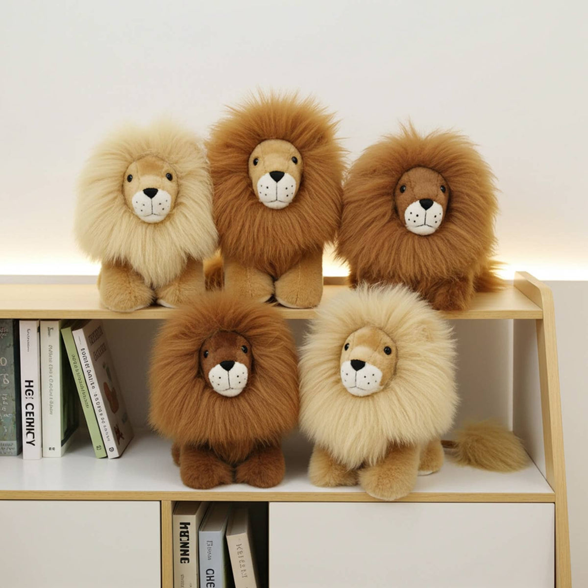 Alpaca Stuffed Animal - Small Lion 9"