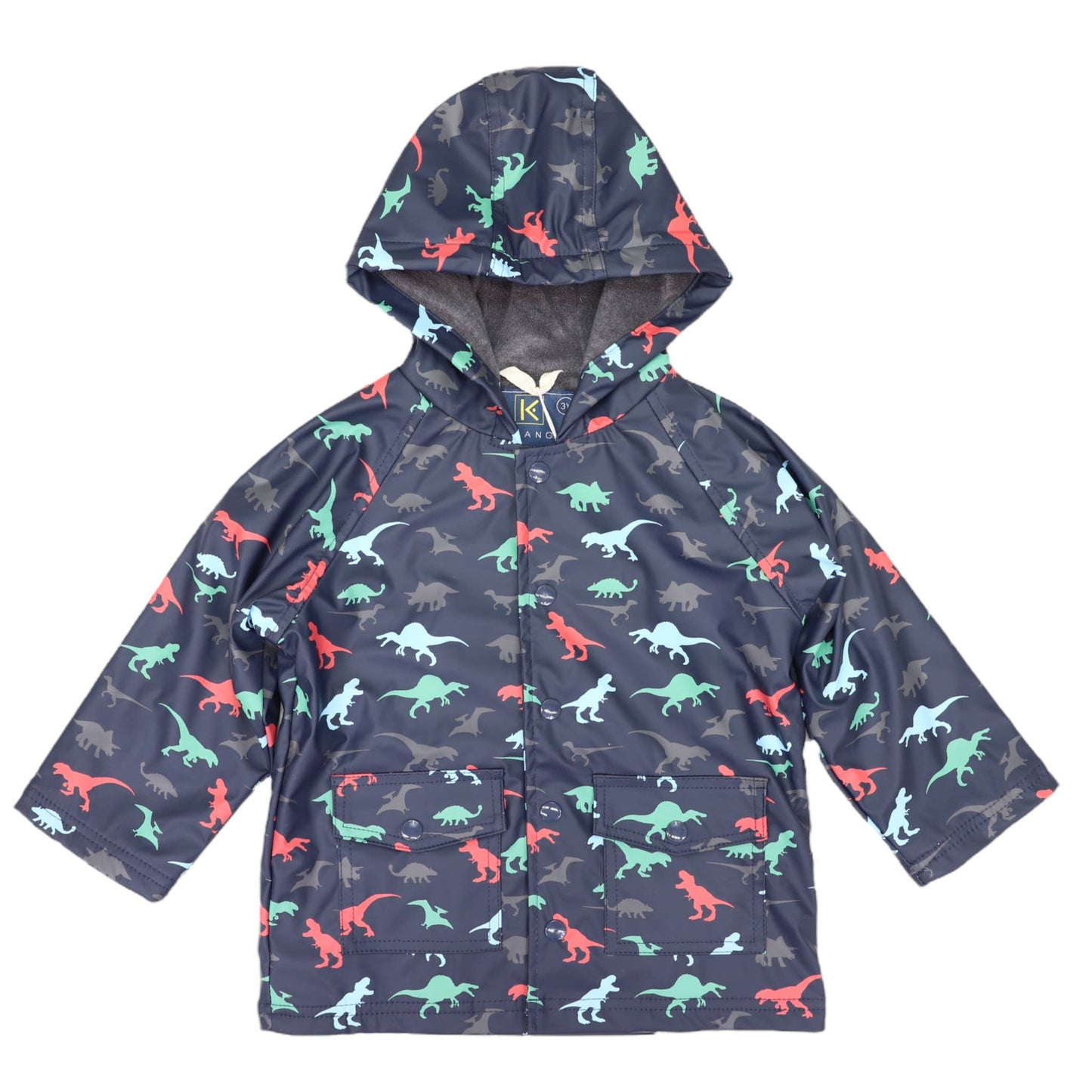 Korango Dinosaur Raincoat I Navy