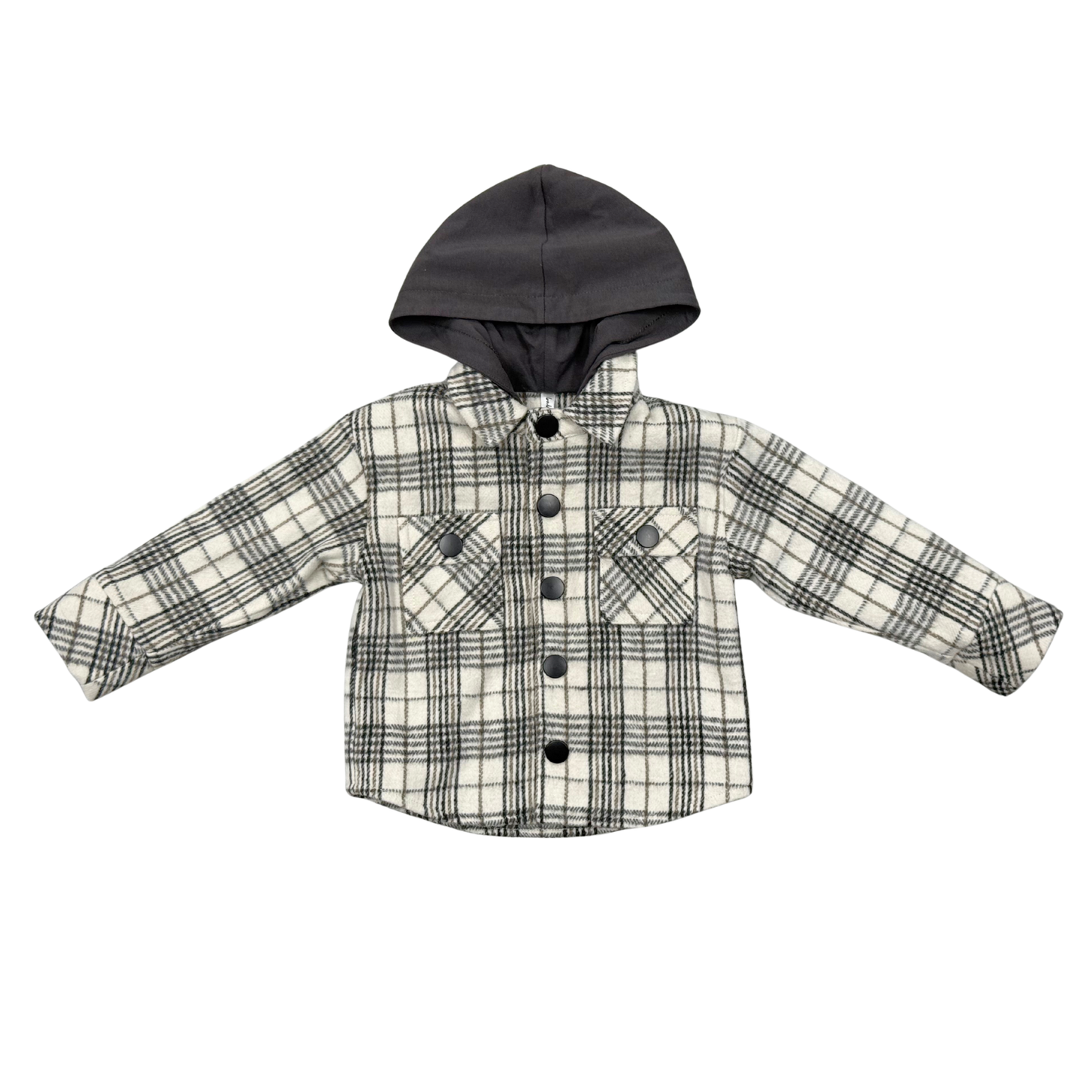 Babysprouts Kid's Hooded Shacket