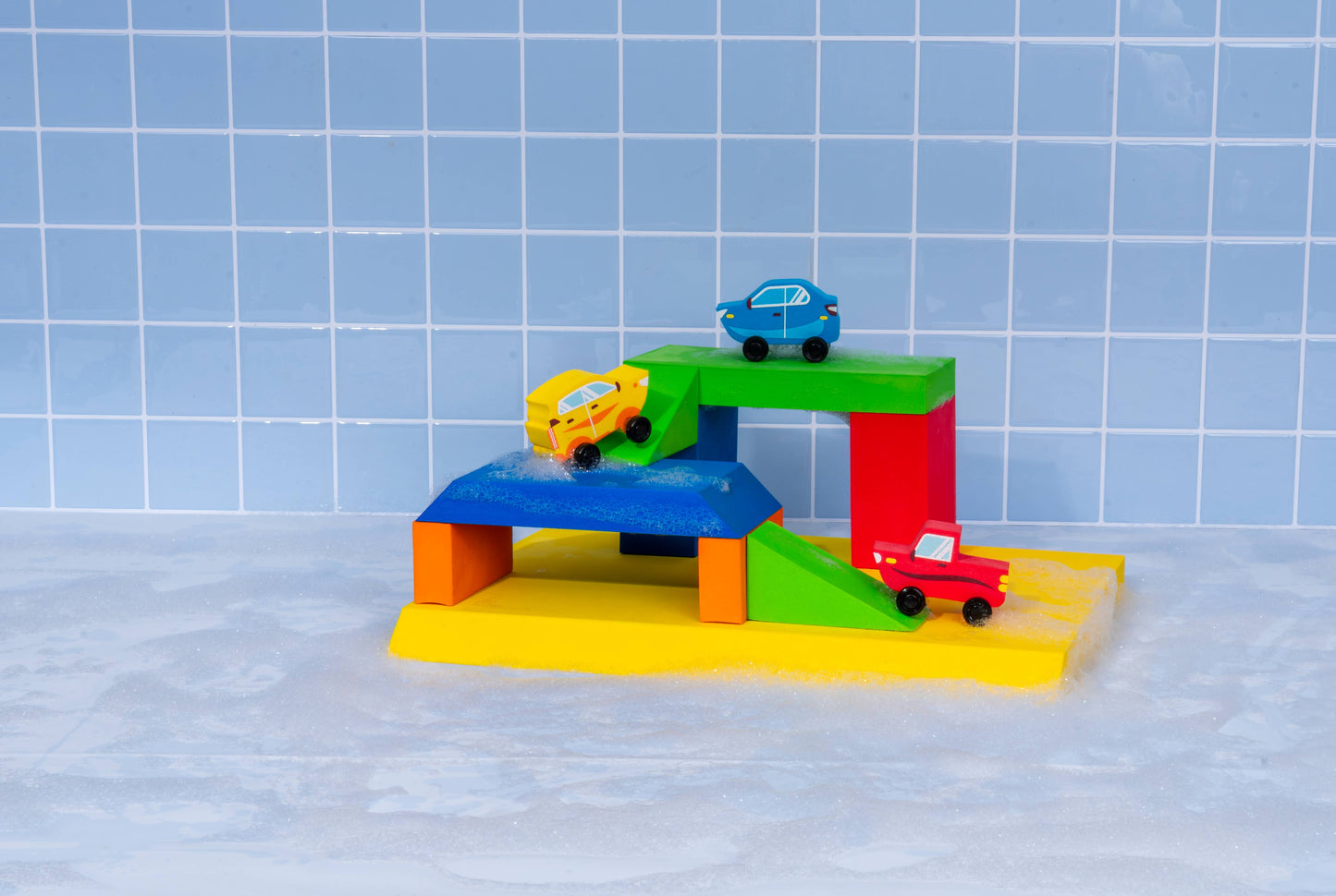 BathBlocks Floating Cars Set
