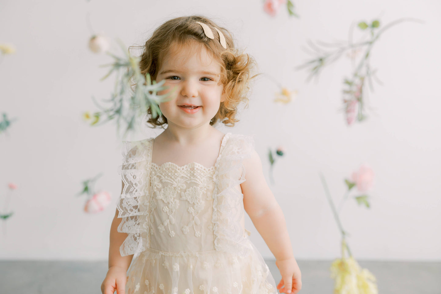 Aspen Green Pendleton Fabric Hair Clips