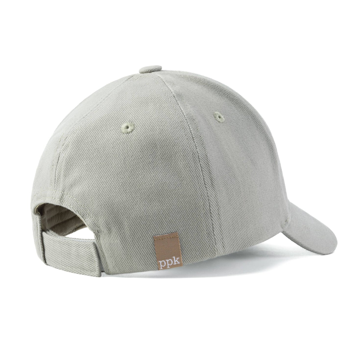 Kids Baseball Hat - Silly Goose Patch - Grey