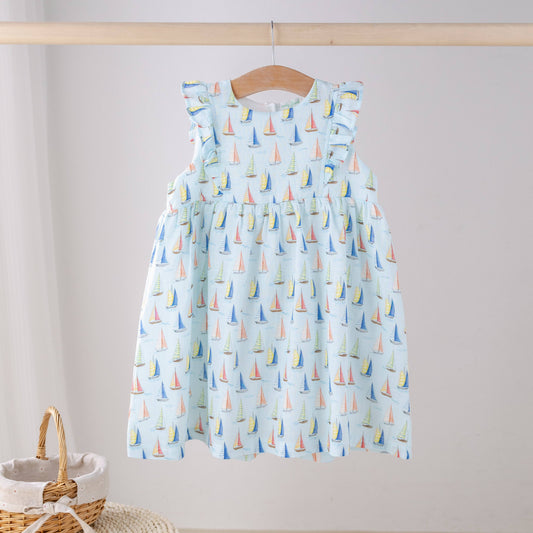Sea You Soon Organic Muslin Dress