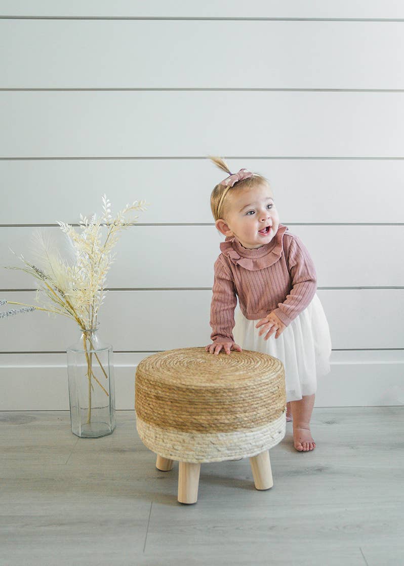 Ruffle Neck Sweater Knit Top & Tutu Baby Dress (Organic)