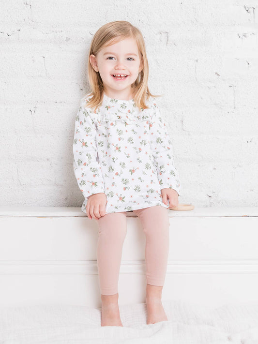 Organic Baby and Kids Classic Leggings - Blush