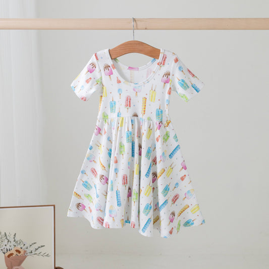 Let's Chill Cotton Twirl Dress (Pre-Order Arriving Spring 2025)