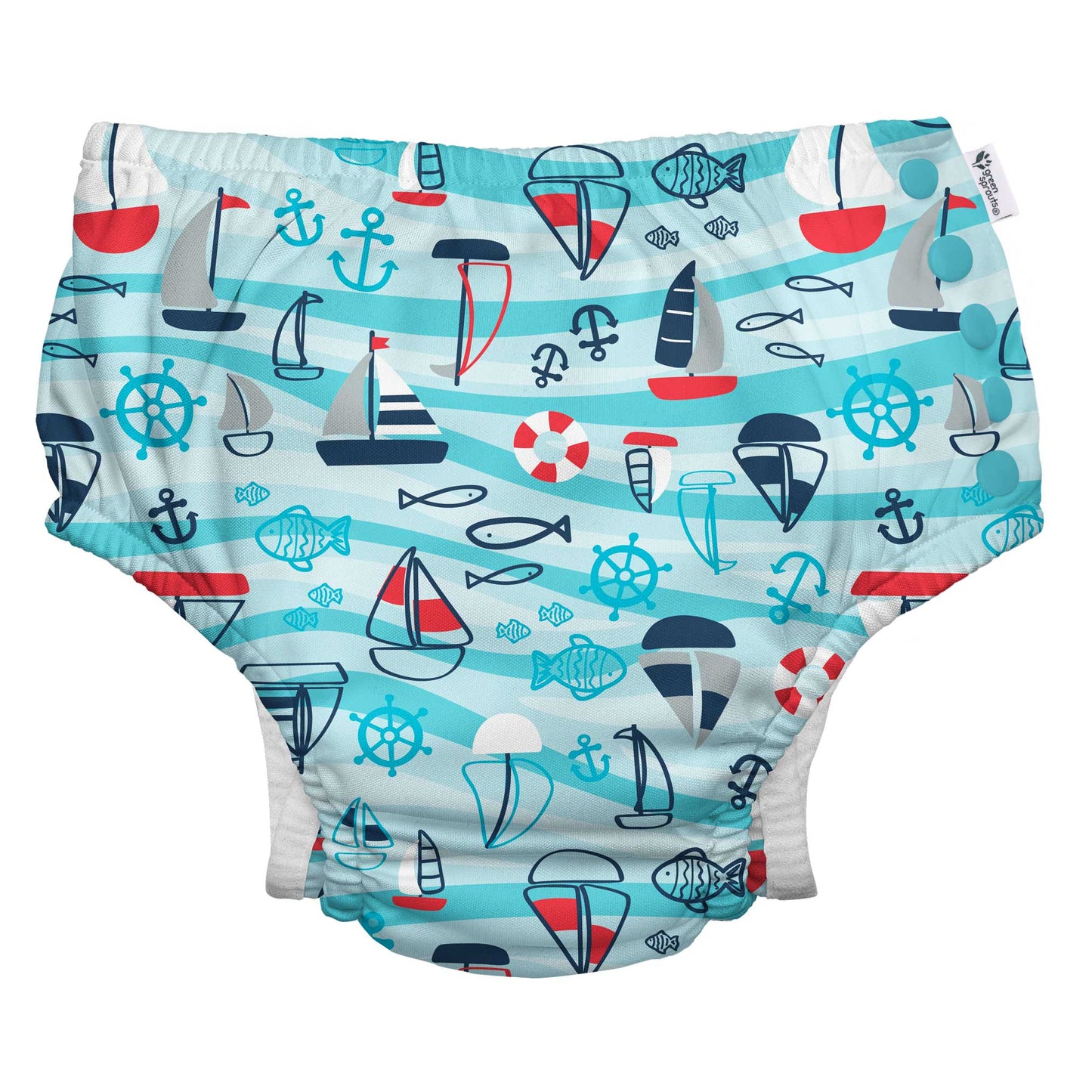 Eco Snap Swim Diaper with Gusset (Classic Collection)